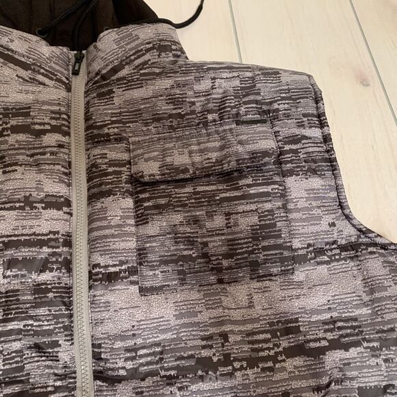 mens 2XL ecko unltd winter vest with hood grey - Picture 2 of 7